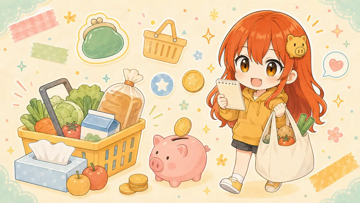 買い物と節約を楽しむフィアちゃん